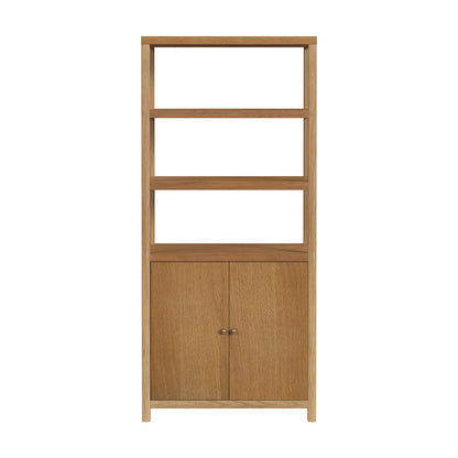 Butler Specialty Company - Nora 32 in W. x 72 in. H Wood 3- Tier Etagere Bookcase, Natural - 5850452 View 2