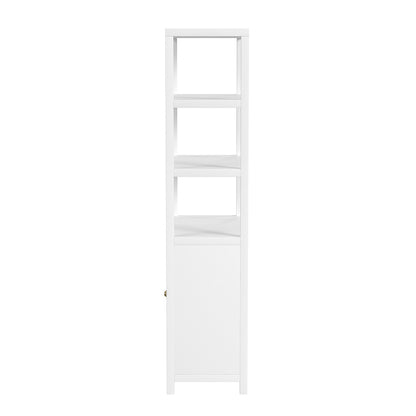 Butler Specialty Company - Nora 32 in W. x 72 in. H Wood 3- Tier Etagere Bookcase, White - 5850477 View 3