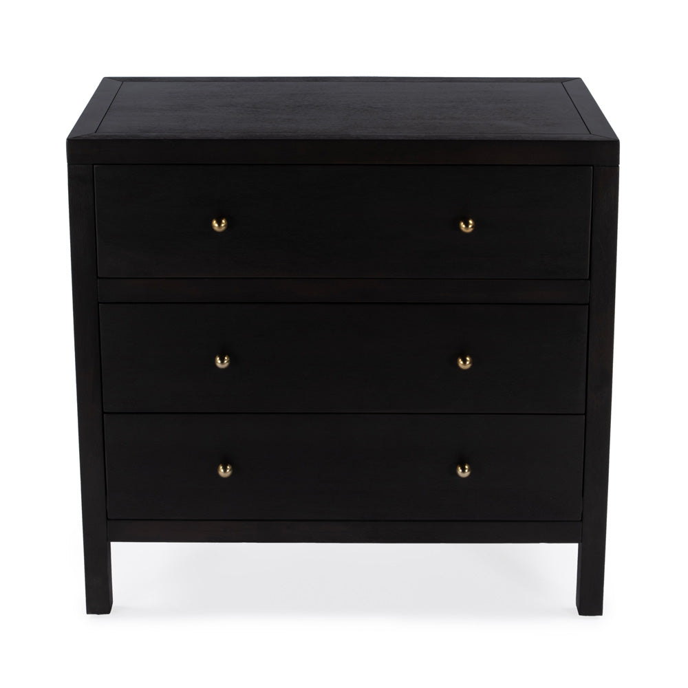 Butler Specialty Company - Nora 34 in. W 3 Drawer Wood Dresser, Coffee - 5731451