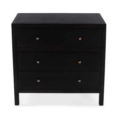 Butler Specialty Company - Nora 34 in. W 3 Drawer Wood Dresser, Coffee - 5731451
