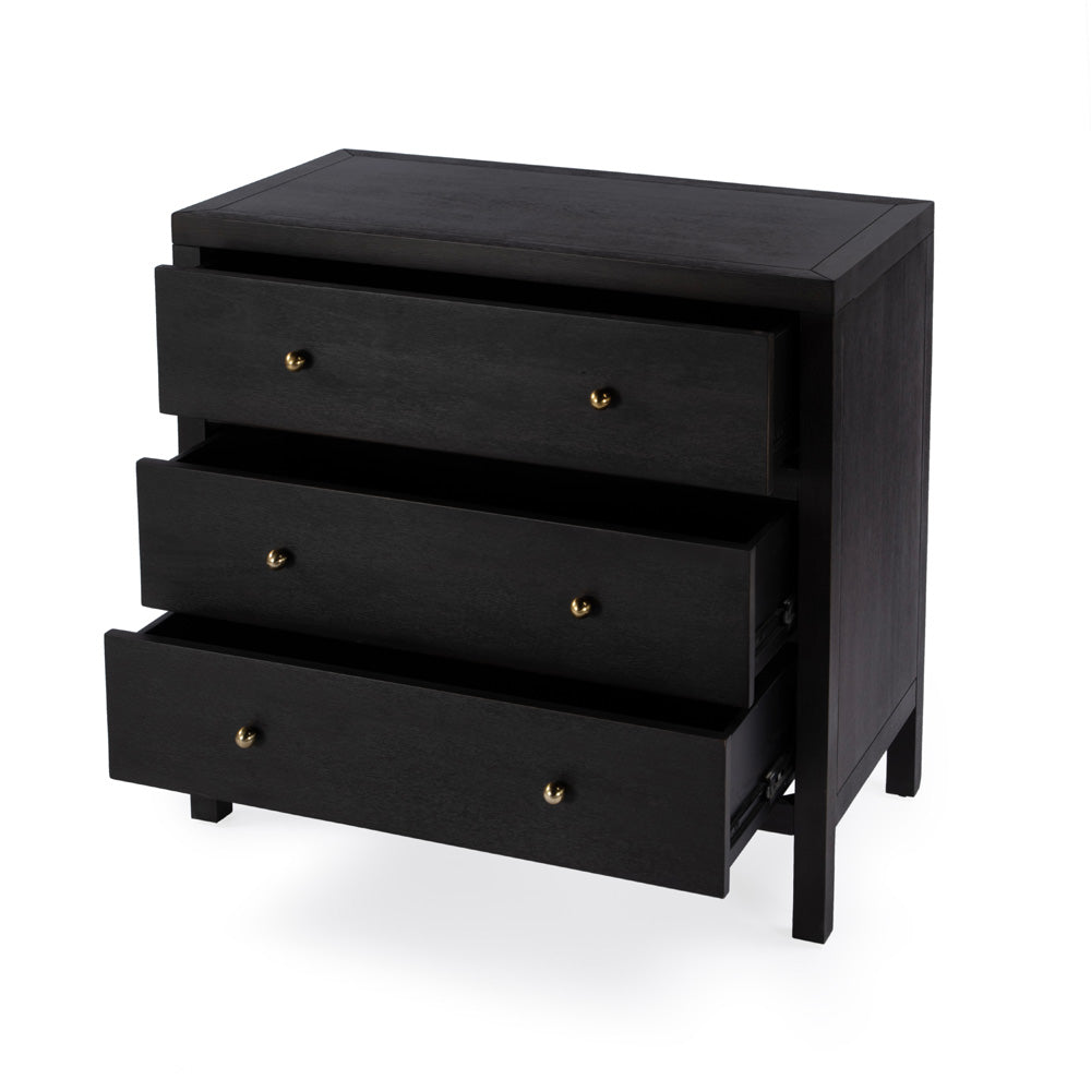 Butler Specialty Company - Nora 34 in. W 3 Drawer Wood Dresser, Coffee - 5731451