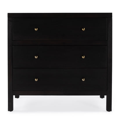 Butler Specialty Company - Nora 34 in. W 3 Drawer Wood Dresser, Coffee - 5731451