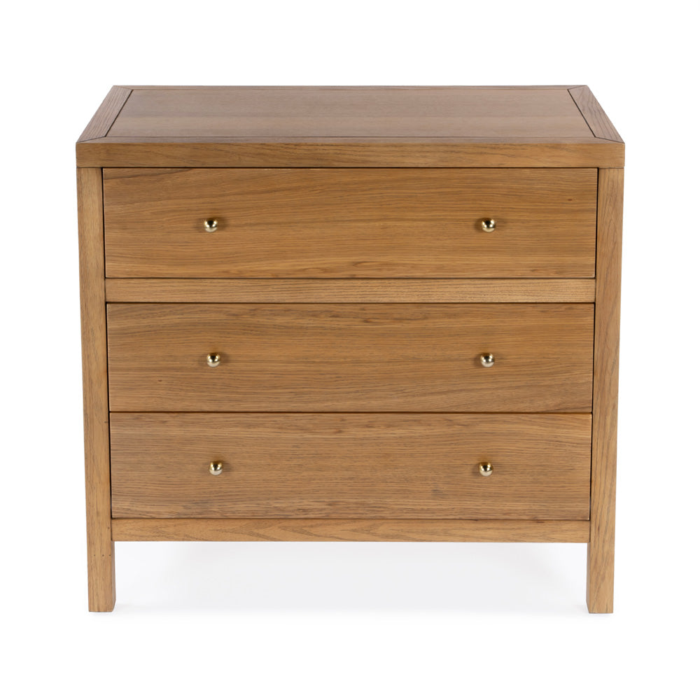 Butler Specialty Company - Nora 34 in. W 3 Drawer Wood Dresser, Natural - 5731452