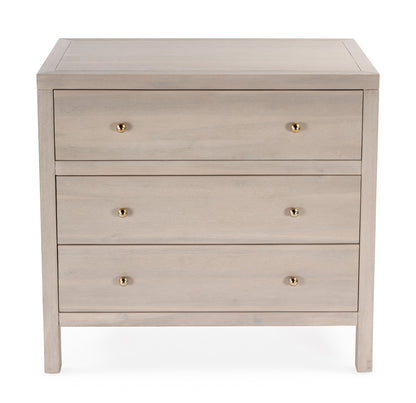 Butler Specialty Company - Nora 34 in. W 3 Drawer Wood Dresser, Taupe - 5731450