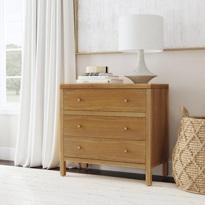 Butler Specialty Company - Nora 34 in. W 3 Drawer Wood Dresser, Natural - 5731452 view 6