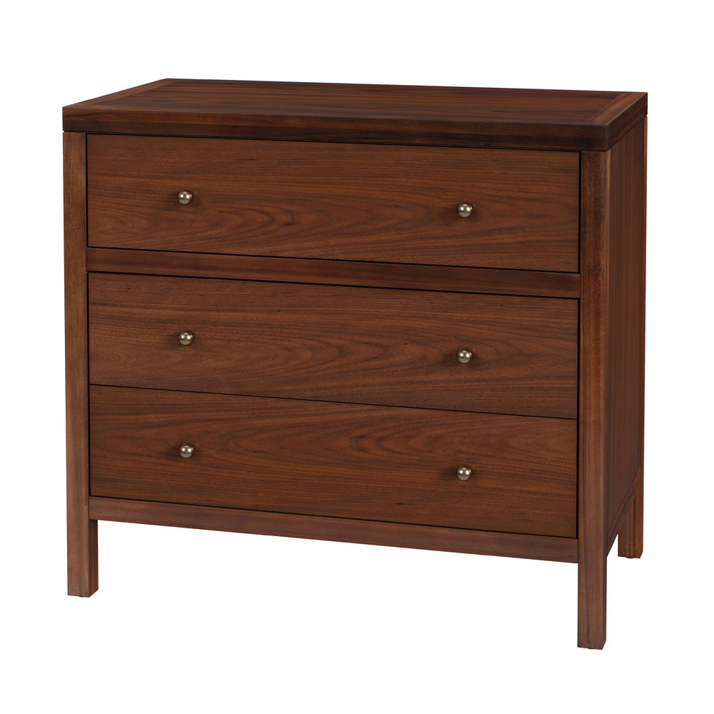 Butler Specialty Company - Nora 34 in. W Wood 3 Drawer Chest, Brown - 5731489 view 1