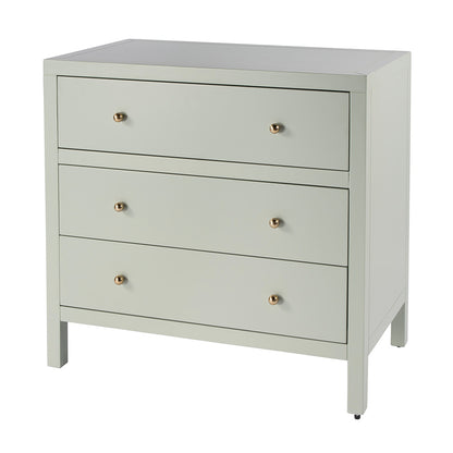 Butler Specialty Company - Nora 34 in. W Wood 3 Drawer Chest, Green - 5731480 View 1