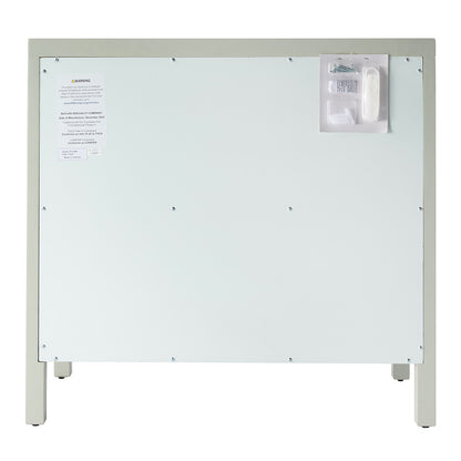 Butler Specialty Company - Nora 34 in. W Wood 3 Drawer Chest, Green - 5731480 View 4