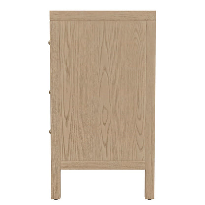 Butler Specialty Company - Nora 34 in. W Wood 3 Drawer Chest, Light Brown - 5731492 view 3