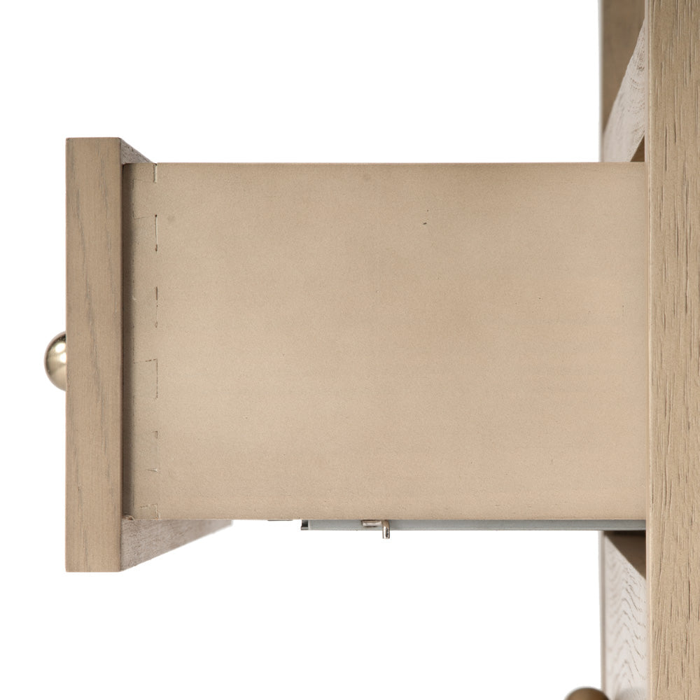 Butler Specialty Company - Nora 34 in. W Wood 3 Drawer Chest, Light Brown - 5731492 view 6