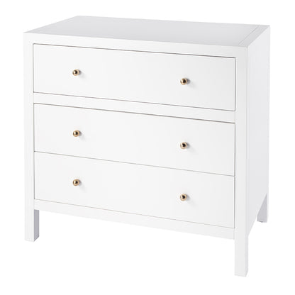 Butler Specialty Company - Nora 34 in. W Wood 3 Drawer Chest, White - 5731304 View 1