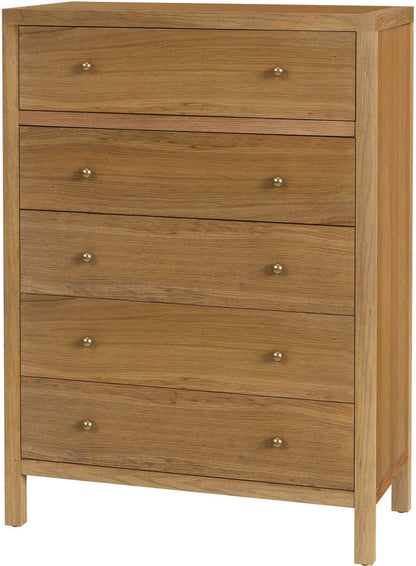 Butler Specialty Company Nora 36 in. W Rectangular Wood 5 Drawer Tall Dresser  - Natural - 5944452 view 1