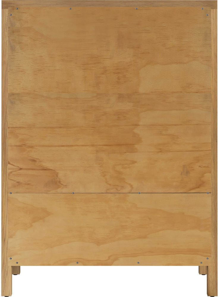 Butler Specialty Company Nora 36 in. W Rectangular Wood 5 Drawer Tall Dresser  - Natural - 5944452 view 5