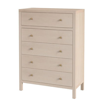 Butler Specialty Company - Nora 36 in. W Rectangular Wood 5 Drawer Tall Dresser, Taupe - 5944450 View 1