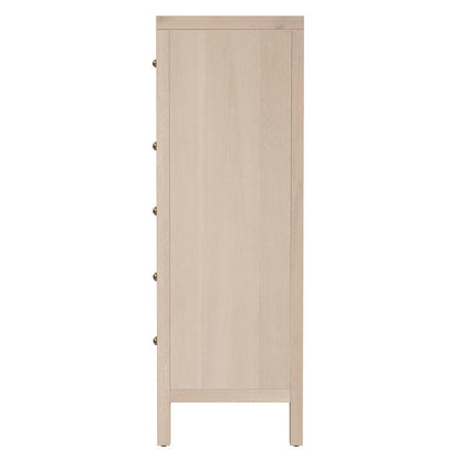 Butler Specialty Company - Nora 36 in. W Rectangular Wood 5 Drawer Tall Dresser, Taupe - 5944450 View 3