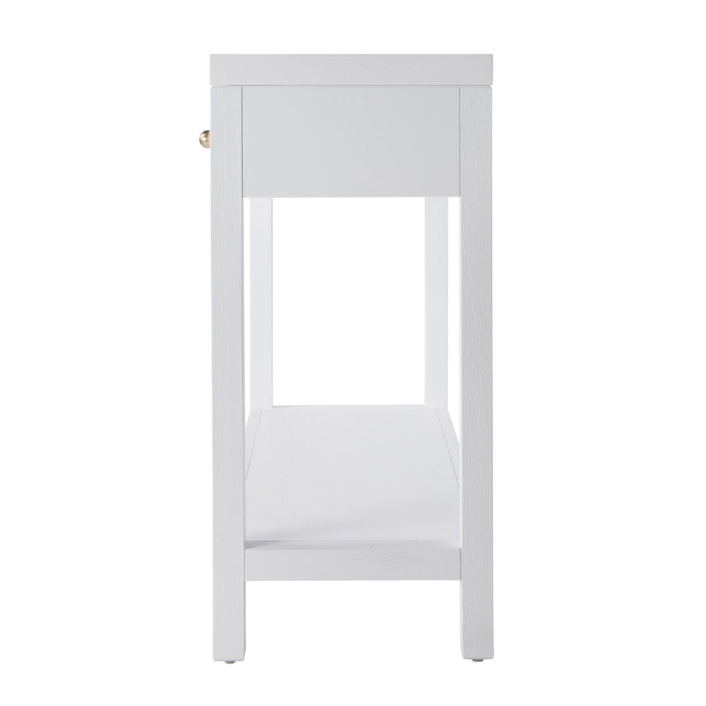 Butler Specialty Company - Nora 40 in. W 2 Drawer Wood Console Table, White - 5739477