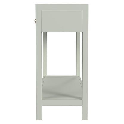 Butler Specialty Company - Nora 40 in. W Rectangular Wood 2 Drawer Console Table w Lower Open Shelf, Green - 5739480 View 3