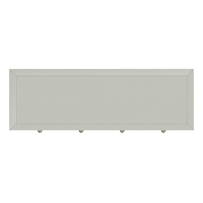 Butler Specialty Company - Nora 40 in. W Rectangular Wood 2 Drawer Console Table w Lower Open Shelf, Green - 5739480 View 4
