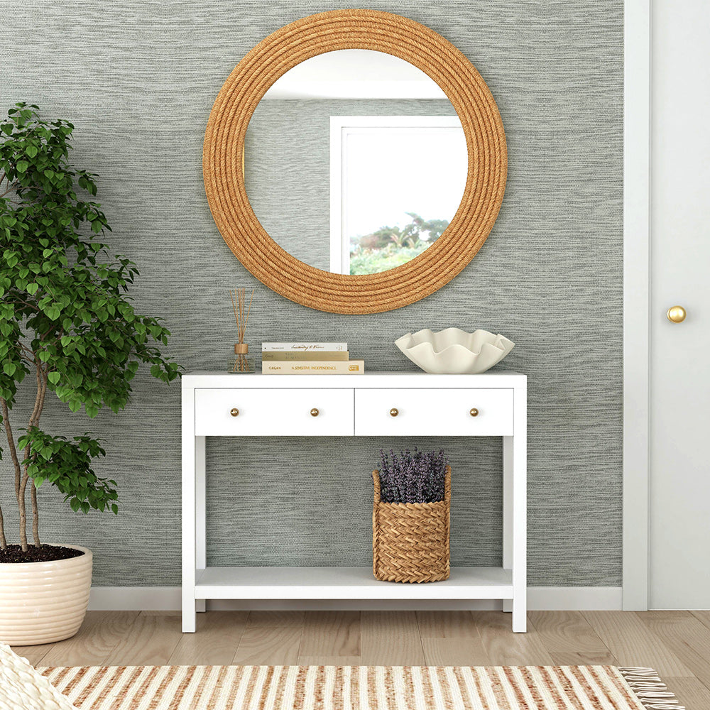 Butler Specialty Company - Nora 40 in. W Rectangular Wood 2 Drawer Console Table w Lower Open Shelf, White - 5739304 View 6