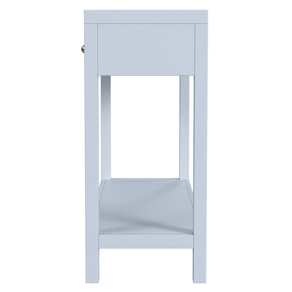 Butler Specialty Company - Nora 40 in. W Rectangular Wood 2 Drawer Console Table with Lower Open Shelf, Light Blue - 5739522 view 4
