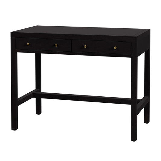 Butler Specialty Company - Nora 40 in. W Rectangular Wood 2 Drawer Writing Desk, Coffee - 5849451 View 1