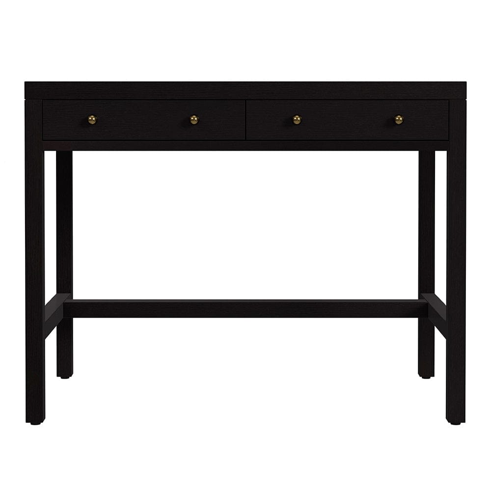 Butler Specialty Company - Nora 40 in. W Rectangular Wood 2 Drawer Writing Desk, Coffee - 5849451 View 2