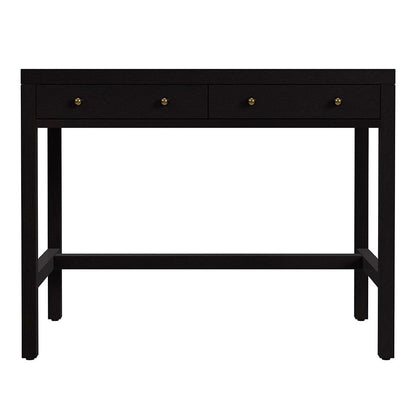 Butler Specialty Company - Nora 40 in. W Rectangular Wood 2 Drawer Writing Desk, Coffee - 5849451 View 2