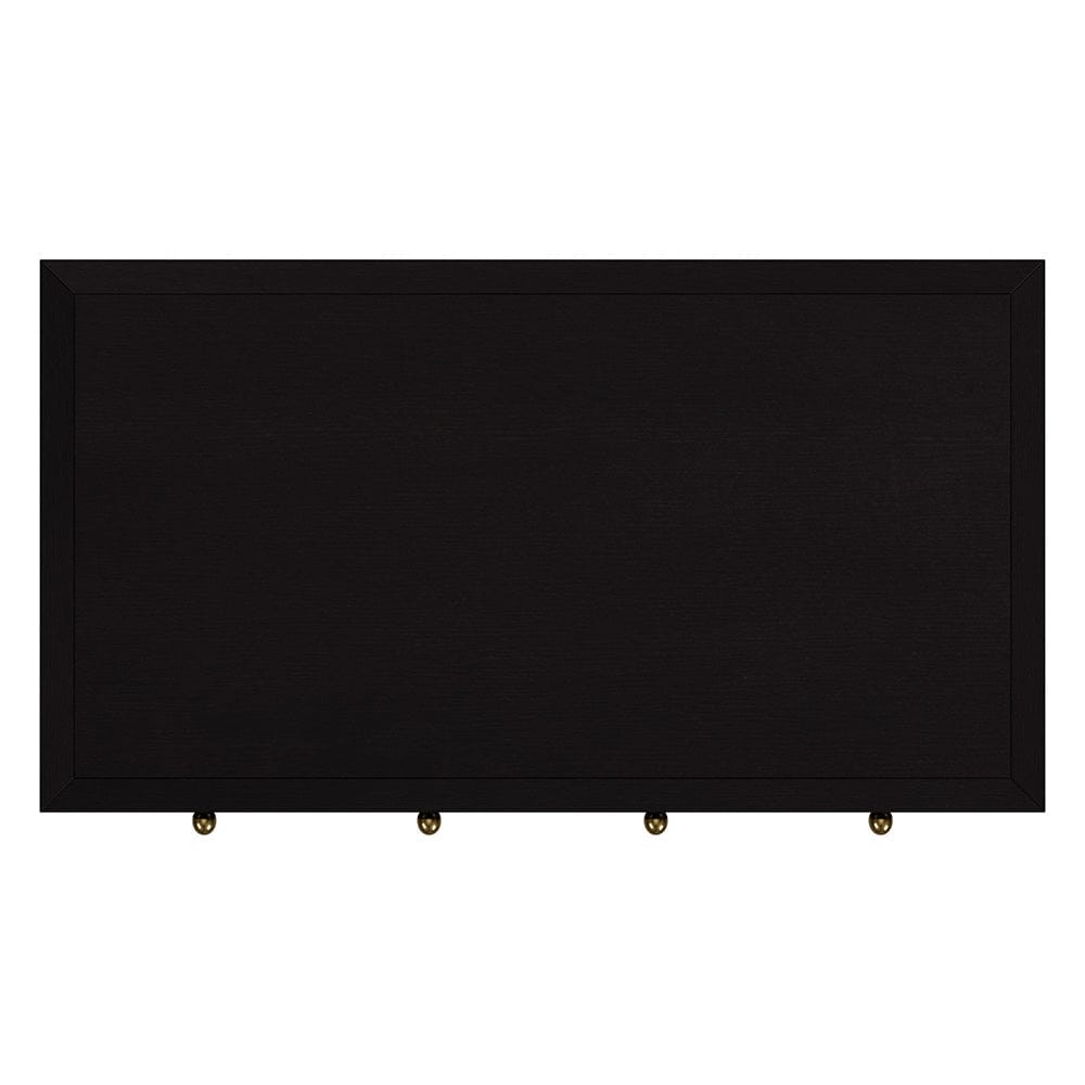 Butler Specialty Company - Nora 40 in. W Rectangular Wood 2 Drawer Writing Desk, Coffee - 5849451 View 4