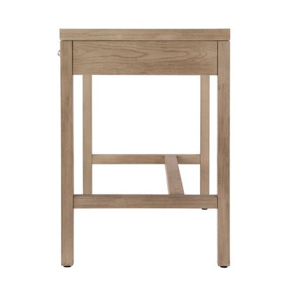 Butler Specialty Company - Nora 40 in. W Rectangular Wood 2 Drawer Writing Desk, Light Brown - 5849492 view 4