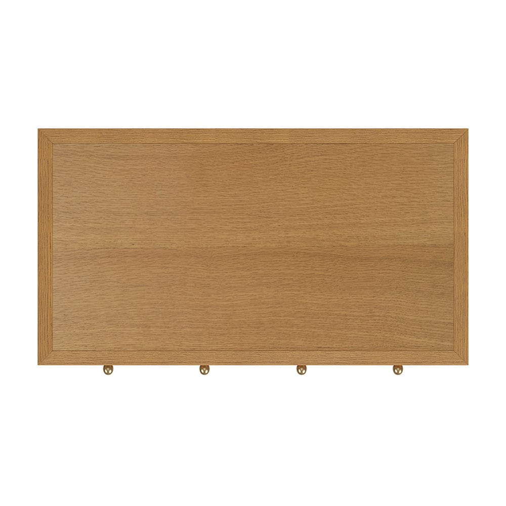 Butler Specialty Company - Nora 40 in. W Rectangular Wood 2 Drawer Writing Desk, Natural - 5849452 View 4
