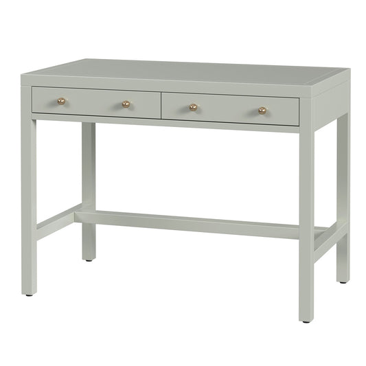 Butler Specialty Company - Nora 40 in. W Rectangular Wood 2 Drawer Writing Desk, Sage Green - 5849480 view 1