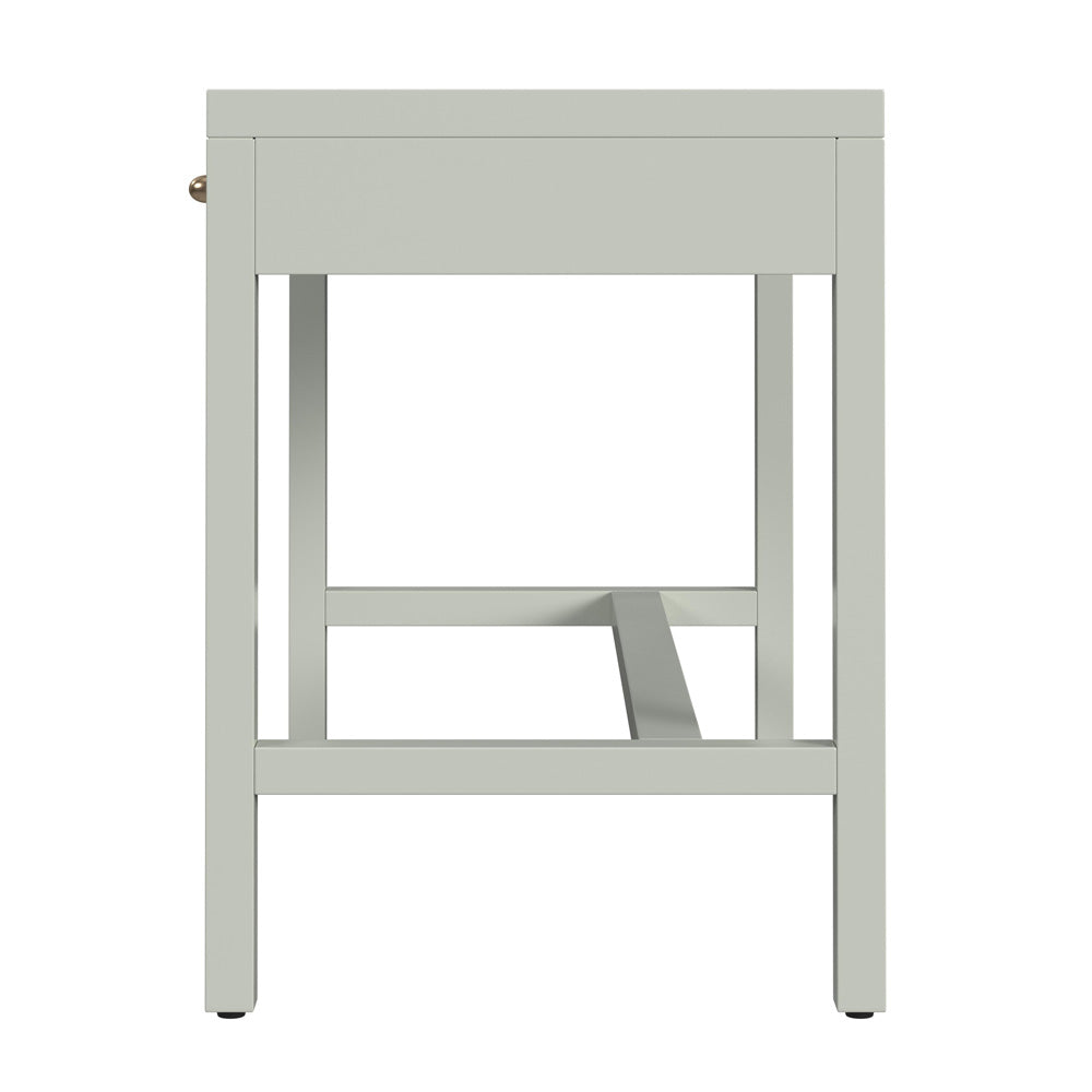 Butler Specialty Company - Nora 40 in. W Rectangular Wood 2 Drawer Writing Desk, Sage Green - 5849480 view 3
