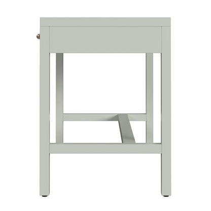 Butler Specialty Company - Nora 40 in. W Rectangular Wood 2 Drawer Writing Desk, Sage Green - 5849480 view 3