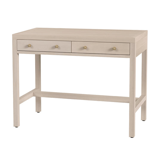 Butler Specialty Company - Nora 40 in. W Rectangular Wood 2 Drawer Writing Desk, Taupe - 5849450 View 1