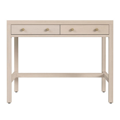Butler Specialty Company - Nora 40 in. W Rectangular Wood 2 Drawer Writing Desk, Taupe - 5849450 View 2