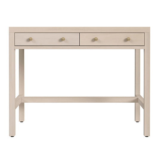 Butler Specialty Company - Nora 40 in. W Rectangular Wood 2 Drawer Writing Desk, Taupe - 5849450 View 2