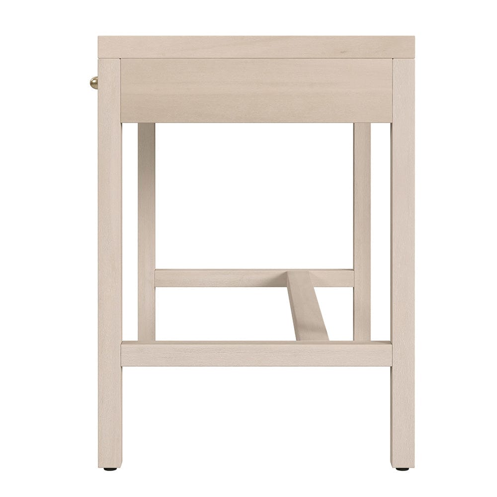 Butler Specialty Company - Nora 40 in. W Rectangular Wood 2 Drawer Writing Desk, Taupe - 5849450 View 3
