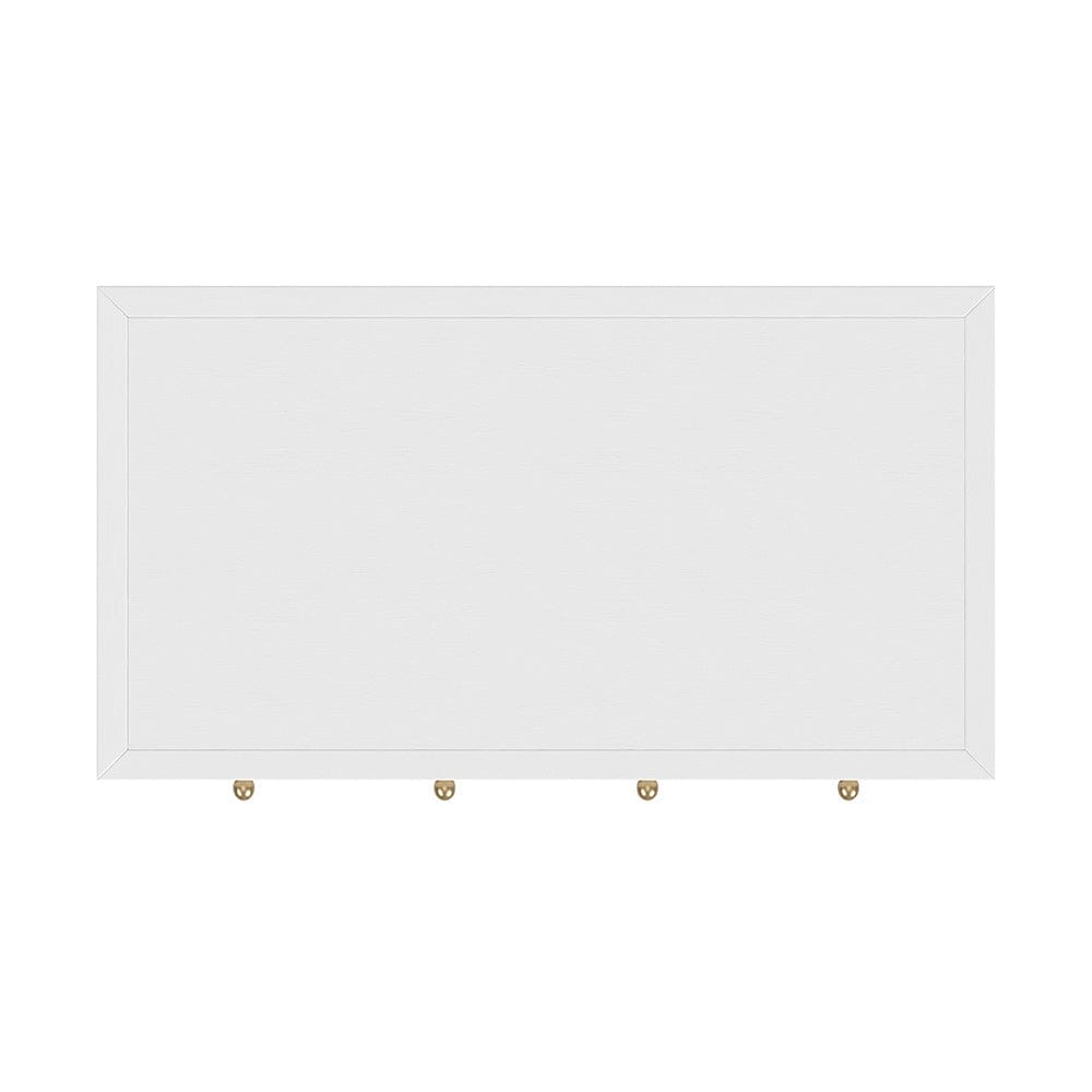 Butler Specialty Company - Nora 40 in. W Rectangular Wood 2 Drawer Writing Desk, White - 5849477 View 4