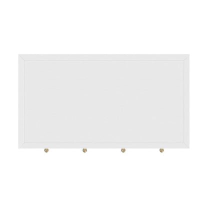 Butler Specialty Company - Nora 40 in. W Rectangular Wood 2 Drawer Writing Desk, White - 5849477 View 4