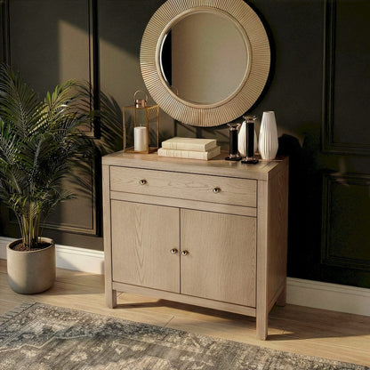 Butler Specialty Company - Nora 54 in. W Wood 1 Drawer 2 Door Accent Storage Cabinet, Light Brown - 5851492 view 7