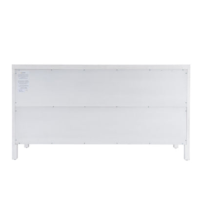 Butler Specialty Company - Nora 60 in. W 6 Drawer Wood Dresser, White - 5733477