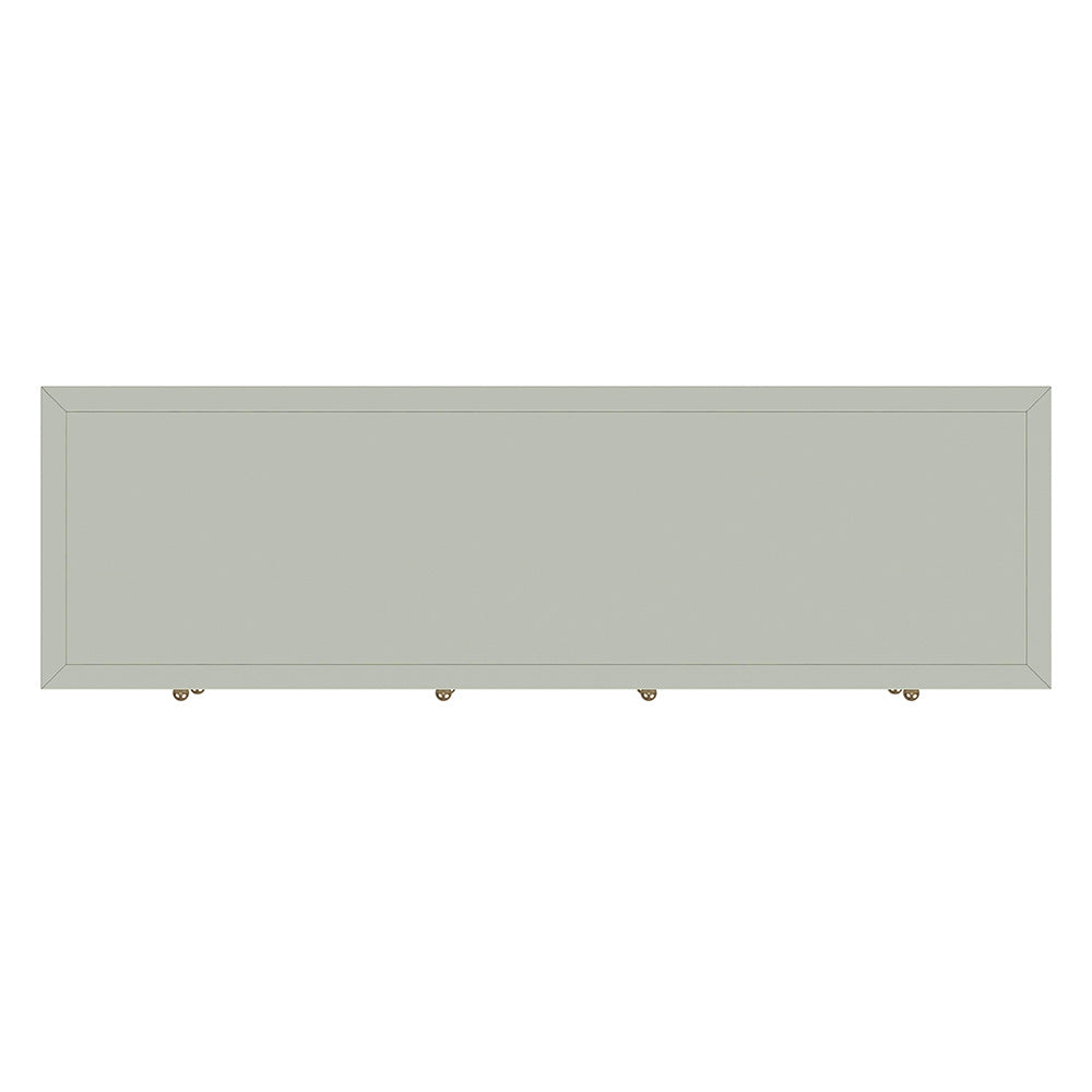 Butler Specialty Company - Nora 60 in W. Rectangular Wood 6 Drawer Dresser, Green - 5733480 View 4