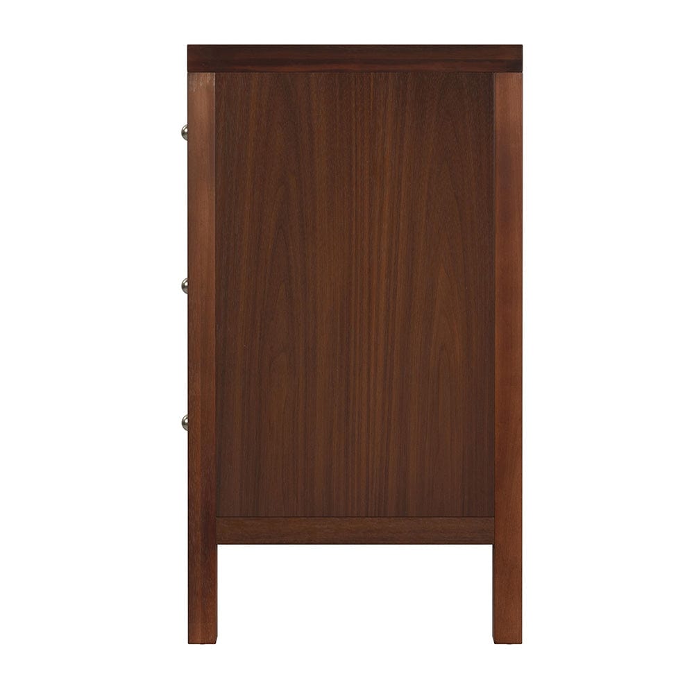 Butler Specialty Company - Nora 60 in W. Rectangular Wood 6 Drawer Dresser, Medium Brown - 5733489 View 3