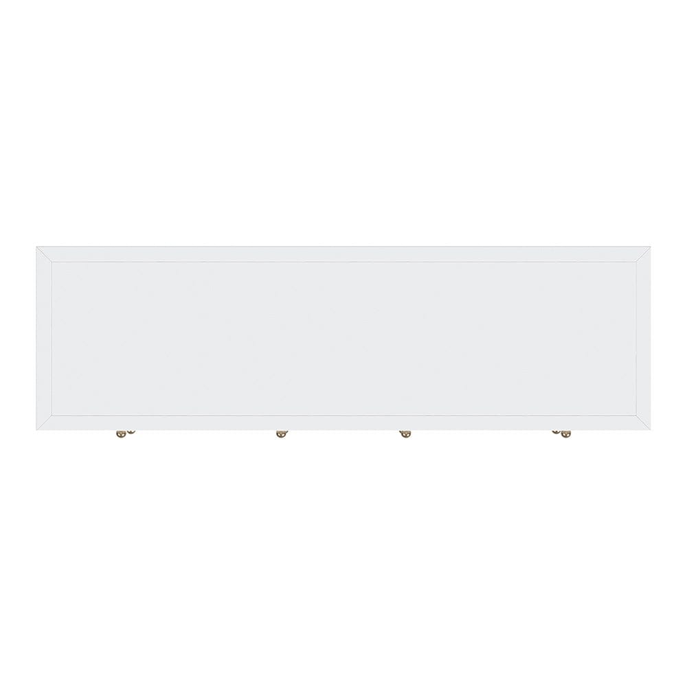 Butler Specialty Company - Nora 60 in W. Rectangular Wood 6 Drawer Dresser, White - 5733304 View 4