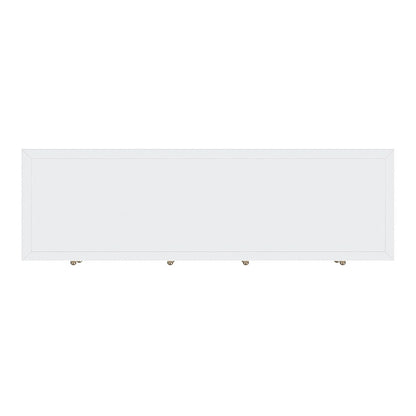 Butler Specialty Company - Nora 60 in W. Rectangular Wood 6 Drawer Dresser, White - 5733304 View 4