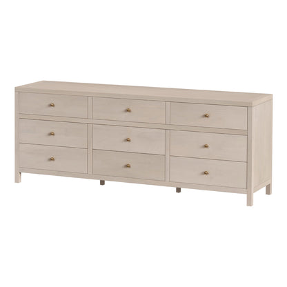 Butler Specialty Company - Nora 84 in. W Rectangular Wood 9 Drawer Dresser, Taupe - 6290450 view 1