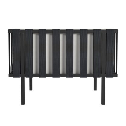 Butler Specialty Company - Norway Indoor/Outdoor 33 in. W Upholstered & Metal Club Chair with Cushion, Black/White - 5721437