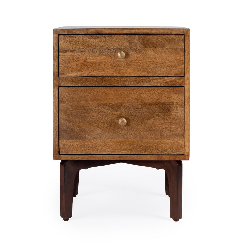 Butler Specialty Company - Nuance Loft 16 in. W 2 Drawer End Table, Light Brown - 3347140