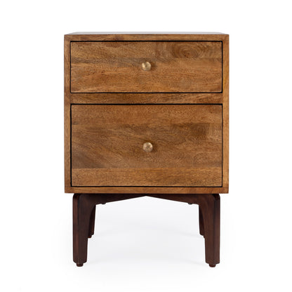 Butler Specialty Company - Nuance Loft 16 in. W 2 Drawer End Table, Light Brown - 3347140