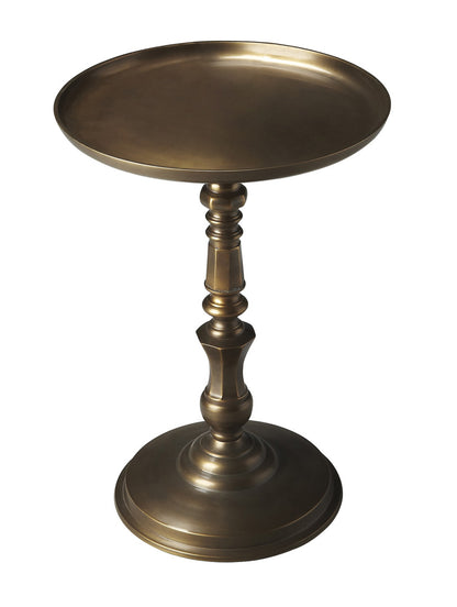 Butler Specialty Company - Orleans 16 in. W Round Metal Side Table, Bronze - 2386025